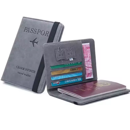 VONERA RFID Travel Wallet – ארנק חכם לדרכון ומסמכים