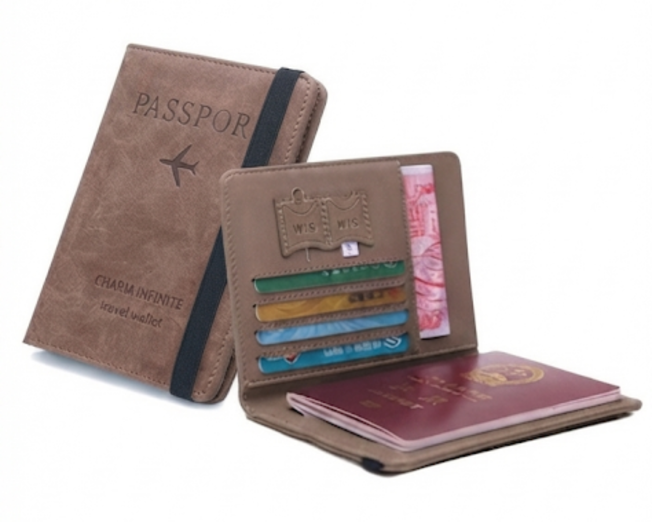 VONERA RFID Travel Wallet – ארנק חכם לדרכון ומסמכים